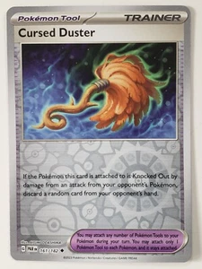 INVERSO HOLO Cursed Duster 161/182 Casi Nuevo/M - Tarjeta de Pokémon Paradox Rift - Imagen 1 de 3