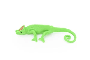 Chameleon, Rubber Toy Lizard, Realistic Figure, Model, Replica, Kids 3" F3465 - Picture 1 of 9