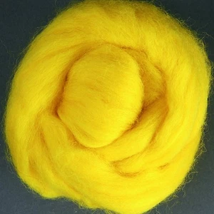 Ashford Corriedale Sliver #027 Yellow x 100g - Picture 1 of 1