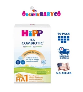 HiPP HA1 HYPOALLERGENIC Infant Formula FROM DAY 1 350g FREE Shipping! 10PACK - Picture 1 of 2