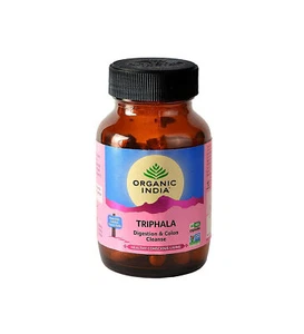 Organic India Triphala Capsules, 60 Veg Capsules - Picture 1 of 3