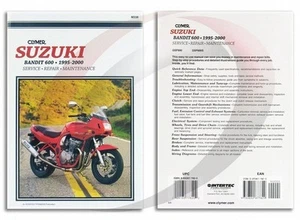 M338 CLYMER Suzuki Motorcycle Service Manual Bandit 600 1995-2000 - Picture 1 of 1