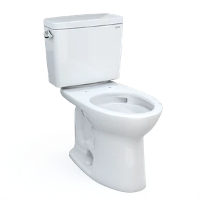 TOTO® Drake®  Two-Piece Elongated 1.6 GPF Universal Height TORNADO FLUSH® Toilet - Picture 1 of 1