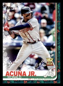 2019 Topps Walmart Holiday #HW85 Ronald Acuna Jr. - Picture 1 of 2
