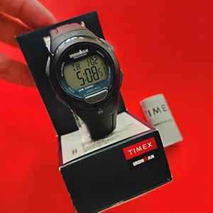 Timex Ironman Triathlon Watch Retro With Stand Retro T5K608 Iron Man Chronograph - Picture 1 of 10