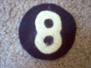 WWI US Army VIIIth Eightth Corps Patch - Bild 1 von 1