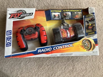 Fly Wheels Radio Control Vehicle 27MHZ Extreme Performance Stunt Wheels Toy NEW - Image 1 of 4