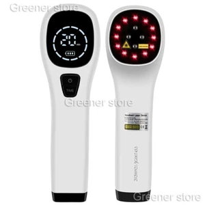 Cold Laser Therapy Red Light Near Infrared Device for Body Pain Relief + Goggles - Picture 1 of 12