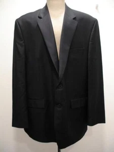 Mens 48L Polo Ralph Lauren Navy Blue Wool Suit Jacket Blazer Sport Coat 2-Button - Picture 1 of 14