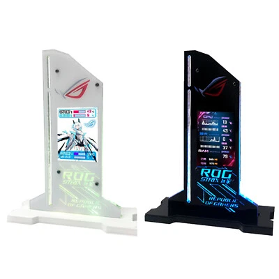 Graphic Video Card Bracket VGA Holder 2.4" LCD RGB CPU GPU RAM Monitor - Image 1 of 4