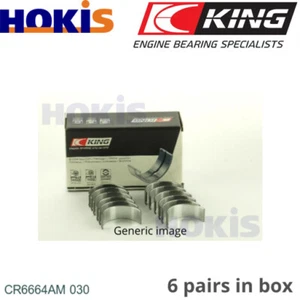 BIG END BEARINGS +030inch FOR BUICK L27/L67/LN3 3.8L 6cyl REGAL OLDSMOBILE 3.8L - Picture 1 of 7