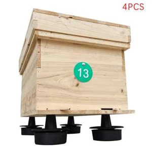 4Pcs Bee Hive Beehive Stand Frame Home Durable Beekeeping Tool Support Bracket - Picture 1 of 21