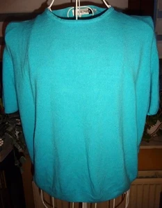 Pullover Kurzarm Priima Parte blau Größe M! - Bild 1 von 2