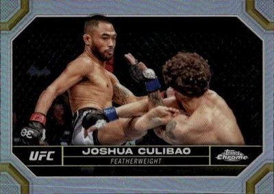 2024 Topps Chrome UFC Joshua Culibao #101 Refractor 19F - Image 1 of 2