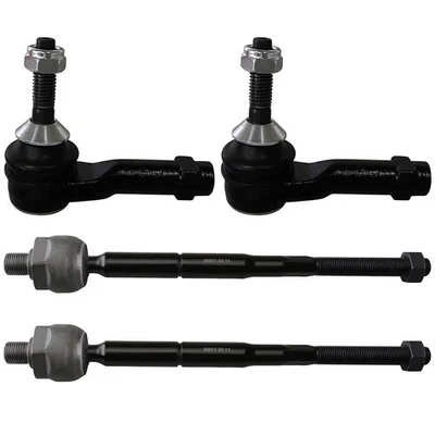4pcs Front Tie Rod Ends Kit For 2013-2017 Ford Police Interceptor Utility Foto 1 de 4