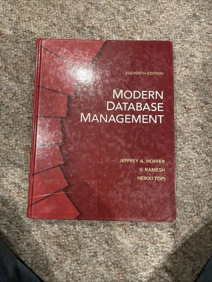 Modern Database Management V. Ramesh, Heikki Topi Jeffrey A. Hoff Foto 1 de 1