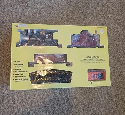 Juego de tren AristoCraft escala G listo entrada/salida ART28009RC nuevo en caja control remoto Sant Fe  Foto 1 de 4