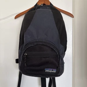 Patagonia Vintage Backpack Fall 2001 Black/Blue - Picture 1 of 20