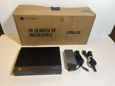 ASUS Chromebox 4 FC017U - mini PC - Celeron 5205U 1.9 GHz - 4 GB - SSD 32 GB - Image 1 of 4