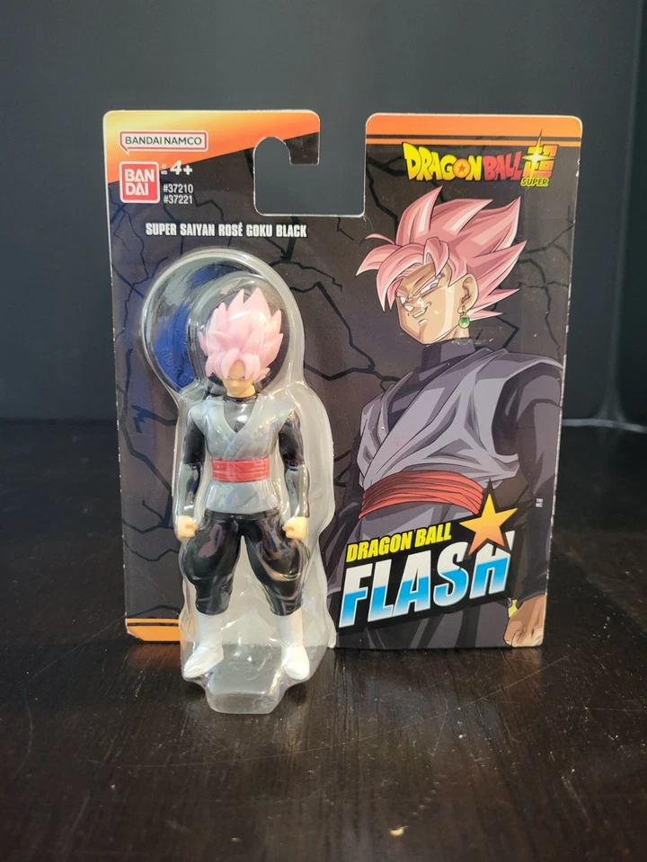 Dragon Ball Super Flash Super Saiyan Rose Goku Black Bandai 4” Action Figure Toy