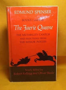 Edmund Spenser Books 1 & 2 of the Faerie Queen 1965 Perma-Bound HC Odyssey Press - Imagen 1 de 11