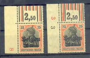 Bélgica 19 Ambos CONTADORES DE MARGEN ** MNH NUEVO SIN CHARNELA (16628 - Imagen 1 de 1