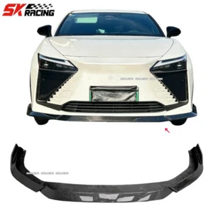 Carbon Fiber Front Bumper Lip Diffuser Body Kits Fits Lexus RZ300e RZ450e 23-25 - Picture 1 of 9