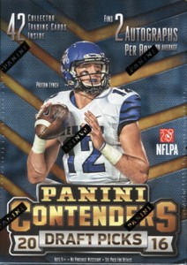 2016 Panini Contenders Draft Picks Game Day