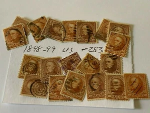 U.S 19th Century Used Stamps Estate Liquidation # 283 purchase for one stamp - Picture 1 of 3