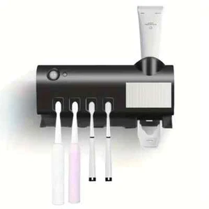 UV Toothbrush Sterilizer Solar Charging Electric Toothbrush Holder Wall Mount - Picture 1 of 9