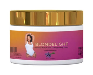 Crema corporal Blondelight 2Choukay 8 oz crema hidratante media extracto de regaliz - Imagen 1 de 7