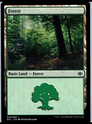Duel Decks: Anthology #30 Forest (30) (Garruk vs Liliana) - Image 1 of 2