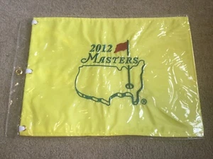 2012 MASTERS GOLF PIN FLAG AUGUSTA NATIONAL New. Bubba Watson winner - Picture 1 of 2