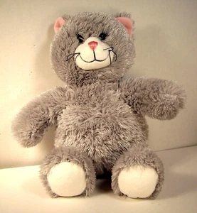 BUILD-A-BEAR WORKSHOP Zeug/Plüsch GROSSE GRAUE KATZE 16" - Bild 1 von 6