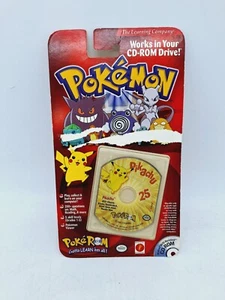 Vintage 2000 Pokémon Pikachu #25 Collectable PC/MAC CD-Rom Puzzle Games - Picture 1 of 7