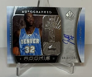 JULIUS HODGE 2005 UPPER DECK SP AUTHENTIC ROOKIE AUTO /1299 NC STATE - Picture 1 of 1