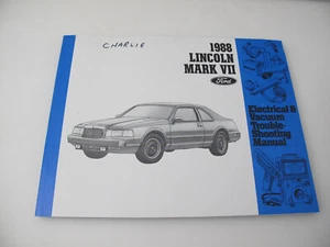 Lincoln Town Car 1988 manual de solución de problemas de aspiradora eléctrica - Imagen 1 de 7