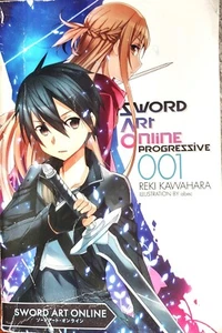 Sword Art Online Progressive 001 Novel Paperback Reki Kawahar Illustrated abec - Picture 1 of 1