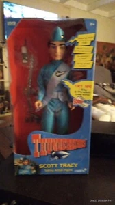 1999 THUNDERBIRDS 12IN. SCOTT TRACY TALKING FIGURE CARLTON TOYS - Picture 1 of 5