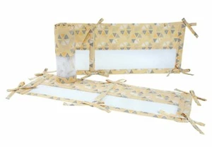 Little Love: Giraffe Time Yellow Crib Protector by NoJo - Picture 1 of 1