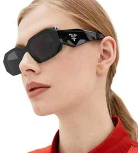 Gafas de Sol Sunglasses Prada PR 17WS 1AB5S0 Symbole Black Negras NUEVAS NEW - Imagen 1 de 11