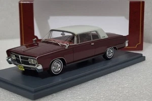 Imperial Crown Coupe 2-Door 1965 Dark Red 1:43 Neo American Excellence Models - Picture 1 of 17