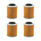 ? 4Pcs Oil Filter 420256188 Kn152 Hf152 Oil Filter Part For Can Am 330 400 450