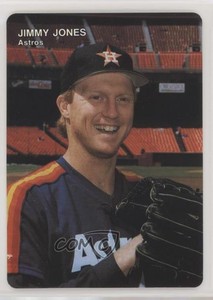 1991 Mother's Cookies Houston Astros Jimmy Jones #12