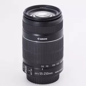 [Quasi nuovo] Canon EF-S 55-250 mm F4-5.6 IS II obiettivo zoom AF per attacco EOS - Foto 1 di 9