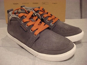 JACK & JONES MEN'S JUNO CASUAL HIGH SUEDE PEWTER SIZE 7 SHOES - BRAND NEW - NWTT - Picture 1 of 12