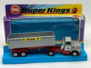 Matchbox Superkings No. K-18 - Tipper Truck - Ford LTS Tractor + Tarmac Trailer - Picture 1 of 13