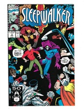 SLEEPWALKER # 3 (Marvel, THEATRE OF MADNESS, Aug 1991) VF+
