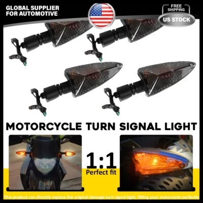 Luz indicadora LED de señal de giro para motocicleta 4 piezas para BMW R1200GS R1200R R1250GS Foto 1 de 4