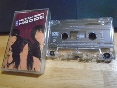 RARE OOP Neighborhoods CASSETTE TAPE replacements AEROSMITH Brad Whitford rock ! - Image 1 of 2